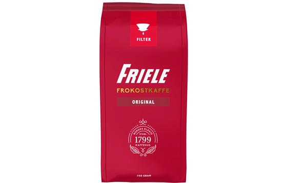 119158 Friele 12324 Kaffe FRIELE filtermalt 250g Friele Frokostkaffe - filterkaffe